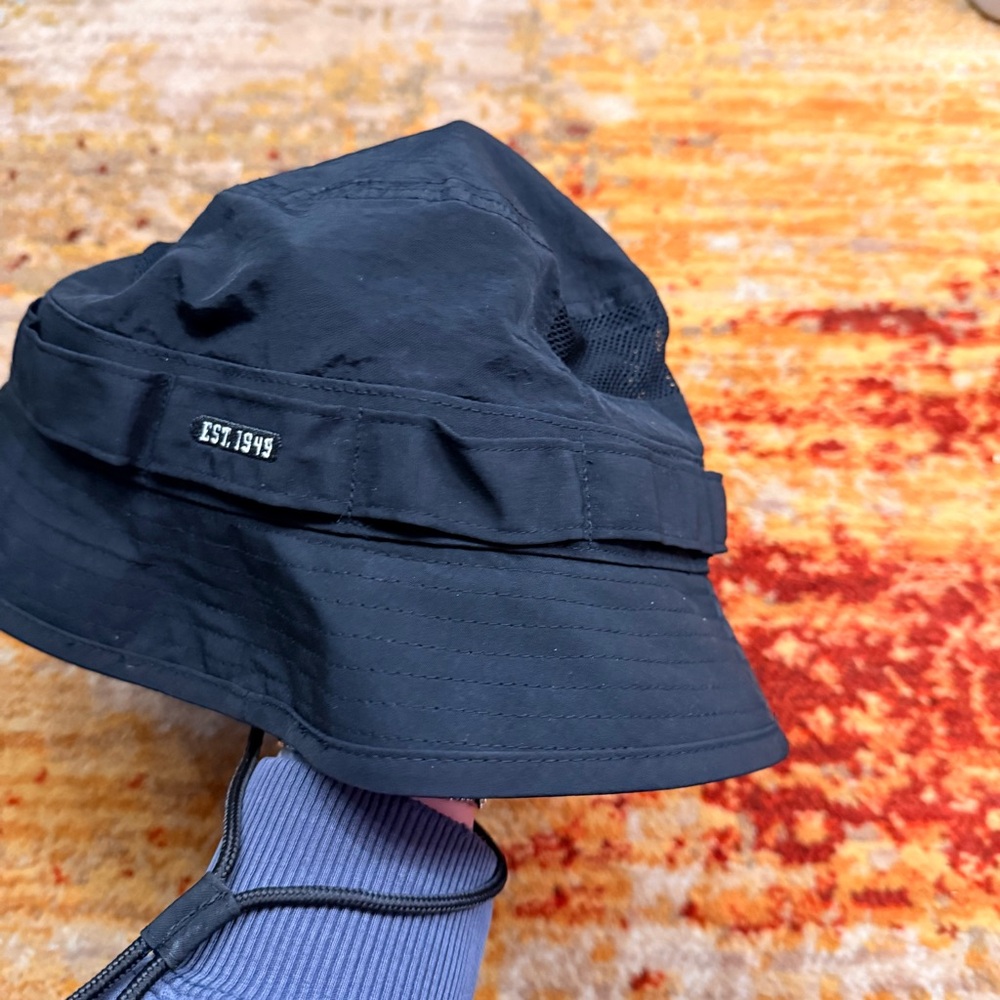Adidas black Bucket Hat with Logo - Picture 3 of 7